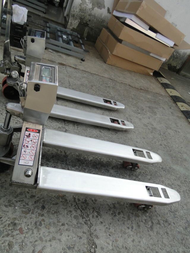 不（bú）鏽鋼叉車秤